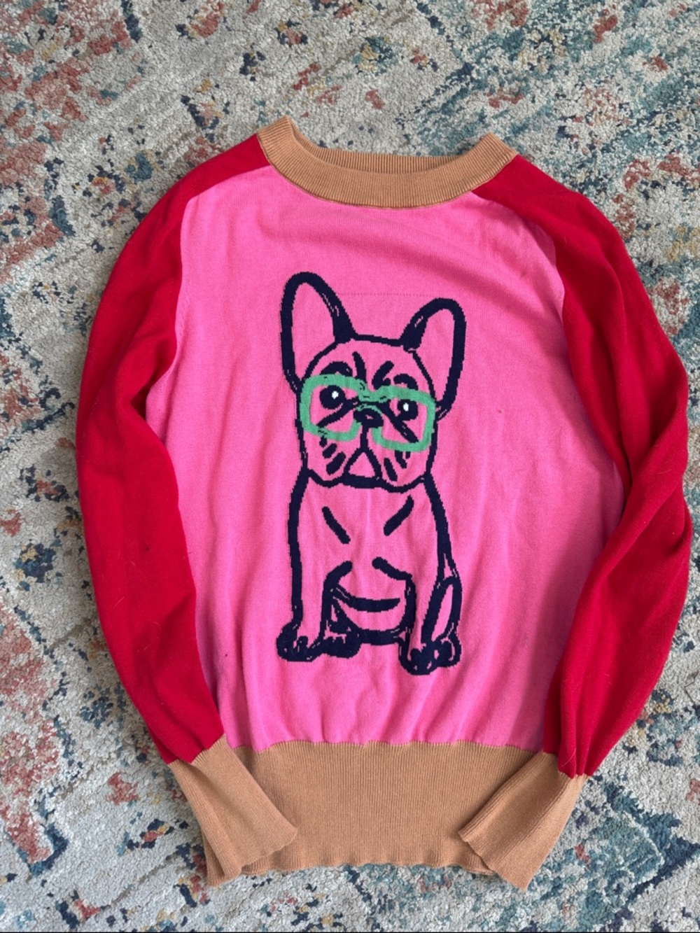OXKnit Frenchie Sweater Size L
